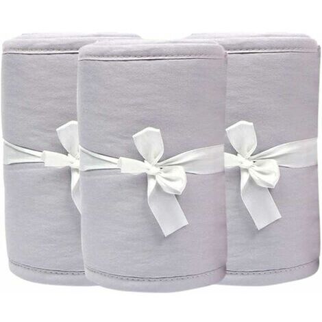 BUNTHAUS Lot de 3 protections de tour de lit pour bébé - Pour lit d'enfant