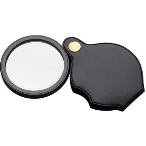 BUNTHAUS Loupe porte-clés portable, haute technologie, pliable, haute définition, grossissement 20 fois, multifonction pour lire les instructions en petits caractères