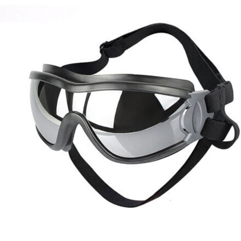 BUNTHAUS Lunettes pour animaux de compagnie Fournitures pour chiens Lunettes imperméables Coupe-vent Protection solaire Anti-UV Lunettes pour gros chiens