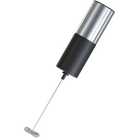BUNTHAUS Machine à Mousse de Lait Portable Mousseur à Lait électrique portatif avec Fouet en Acier Inoxydable,Fouet en Acier Inoxydable pour Cappuccino, café Pare-balles, Latte-Ensoleillé