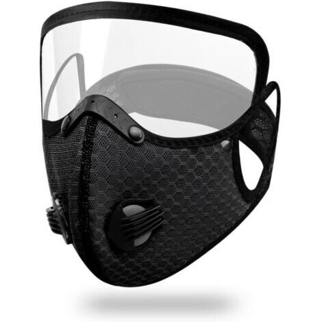 BUNTHAUS Masque de soleil unisexe pour moto Coupe vent Anti UV Anti poussière Respirant Protection contre les insectes volants Plusieurs couleurs disponibles