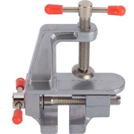 BUNTHAUS Mini étau d'établi, ouverture de mâchoire de 2,8 cm (1,1 po), serrage de table pour le meulage, le perçage et la sculpture de précision.