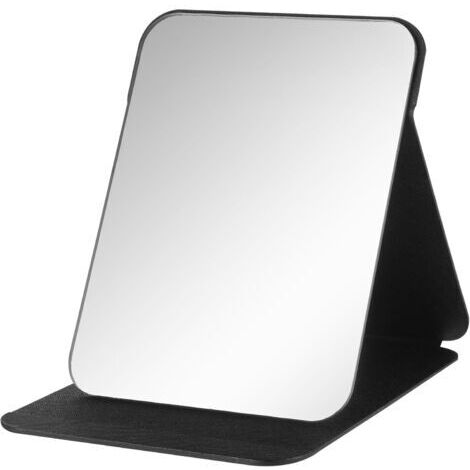 BUNTHAUS Miroir de Voyage Portable, Miroir Pliable Compact Super HD, Miroir de Maquillage avec MultiAngles, Ultra Fin et Durable, Idéal pour Table ou Coiffeuse, Facile à Transporter en Voyage.