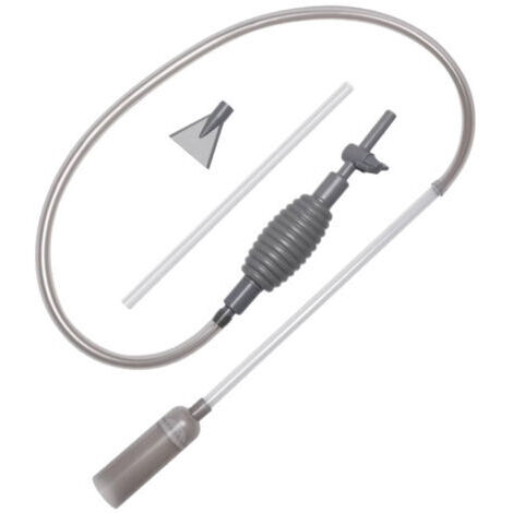 BUNTHAUS Nettoyeur de réservoir avec contrôle de débit réglable pour purificateur d’Eau d’Aquarium et Nettoyage Parfait comme aspirateur Mulm Aquarium, filtres d’Aquarium et Accessoires d’Aquarium