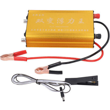 BUNTHAUS Onduleur de batterie 12000W, économie d'énergie, en alliage d'aluminium, Double variable, Booster de batterie 12V