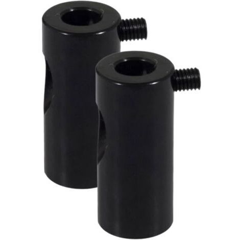 BUNTHAUS Pack de 2 Crochets de Plafond Décentralisateurs Noirs Déplace Lumière Lampes Support Décoratif Décentralisateur pour Lampes Murales ou de Plafond