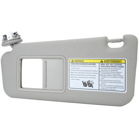 BUNTHAUS Pare-Soleil côté conducteur Gauche 74320-42501-B2 pour RAV4 2006-2009 Gris Pare Soleil conducteur rav4 Phase 4