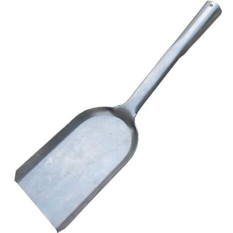 BUNTHAUS Pelle à cendres de 35,5 cm (14 pouces) de long pour cheminée, monobloc, forme intacte, pour barbecue, charbon de bois, mini pelle à poussière, pelle à cendres pour four, pelle à charbon, acie