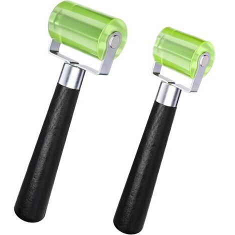 BUNTHAUS Pièces Rouleau de Pression Insonorisant, Rouleau de Voiture Outil D'application, Insonorisé Rouleau D'installation, Rouleau de Pression en Caoutchouc pour Les Lignes de Bord et Le Soudage (30