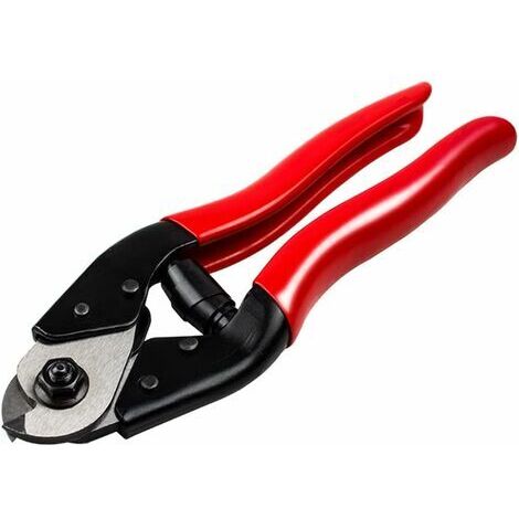 BUNTHAUS Pince Coupe Câble Acier pour Électriciens, Pince Coupante Coupe Fil de Câble, Acier Coupe Fil à Cliquet Pince, Outils à Main Pince Coupante, pour