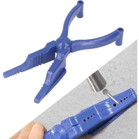 BUNTHAUS Pince En Plastique, Outil à Main Portable De Sécurité Pour la Maison, Pince Auxiliaire Sécurisée, Anti écrasement, Pince à Joint De Doigt Pour Marteler les Clous, Facile à Positionner Et Pro