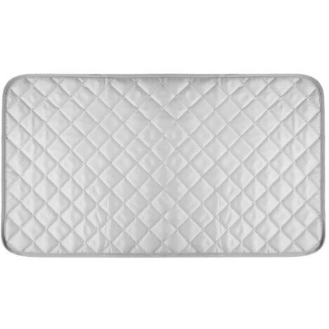 BUNTHAUS Planche à repasser de bureau de 45 x 85 cm, tapis de repassage pliable, planche à repasser de voyage portable, tapis de repassage de bureau et de lit