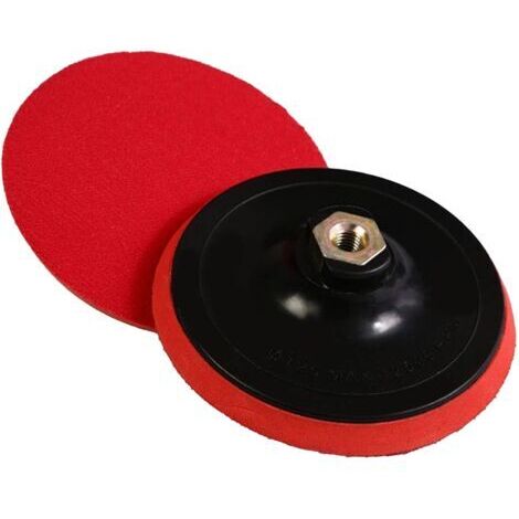 BUNTHAUS Plaque de Support de Polisseuse, Plaque de Support ABS 125 Mm pour Capot Moteur (M10)