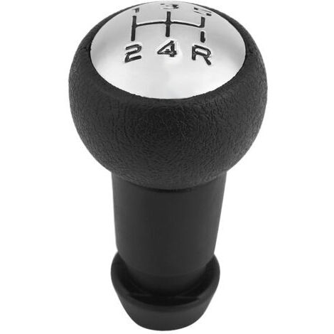 BUNTHAUS Pommeau de Levier de Vitesse Voiture 5 Vitesses pour Peugeot 307 308 408 2008 206 207 208 301 3008