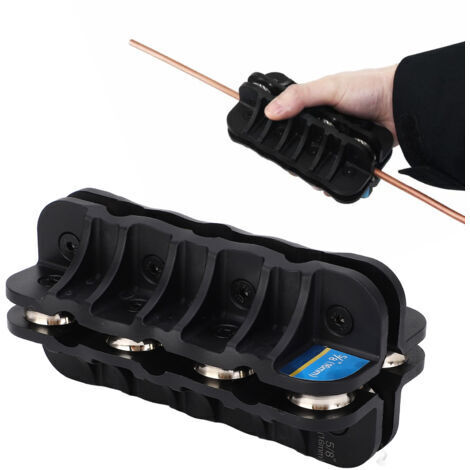 BUNTHAUS Redresseur de tubes portatif 5/8 po pour PVC et aluminium, destiné à l'industrie