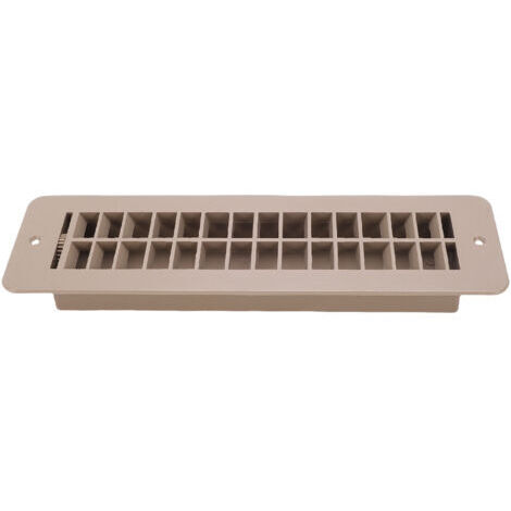 BUNTHAUS Registre de sol pour camping-car, levier d'alimentation en Air à réglage facile, grille de couvercle de ventilation en plastique haute résistance pour Ventilation de camping-car