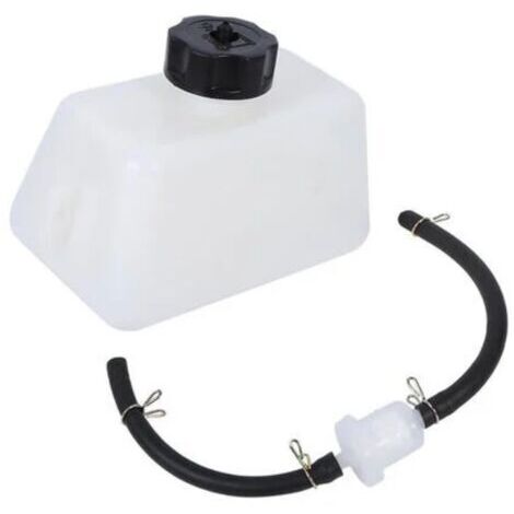 BUNTHAUS Réservoir d'essence 1L Moto Dirt Bike Plastique Réservoir d'essence Kit