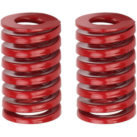 BUNTHAUS Ressort de support de hayon arrière 25 mm de diamètre extérieur, estampage en spirale, compression