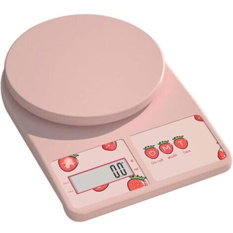 BUNTHAUS rose，Balance de Précision 3 0kg/0 1g,Balance de Cuisine Balance de Poche Balances de Bijoux,Haute PréCision Balance Électronique,Écran LCD Rétroéclairé,Fonction Tare