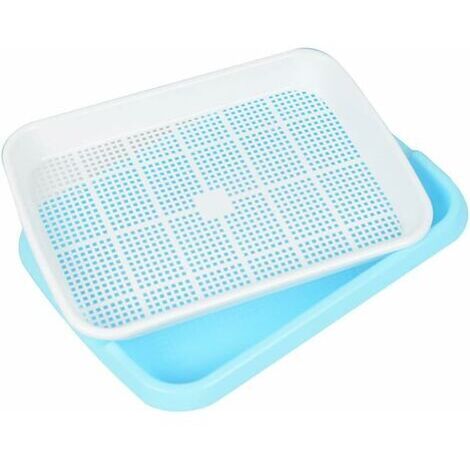 BUNTHAUS Seed Sprouter Tray Graines de germination Graines de blé Herbes Hydroponics Durable Plateau de germination pour jardin, maison, bureau
