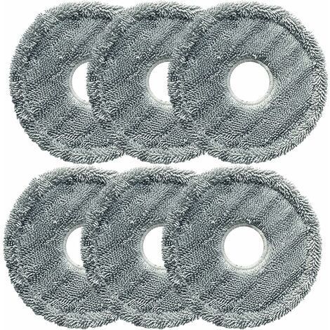 BUNTHAUS Serpillère électrique pour aspirateur Dyson V7 V8 V10 V11 - Chiffons de nettoyage en microfibre avec 6 tampons de nettoyage