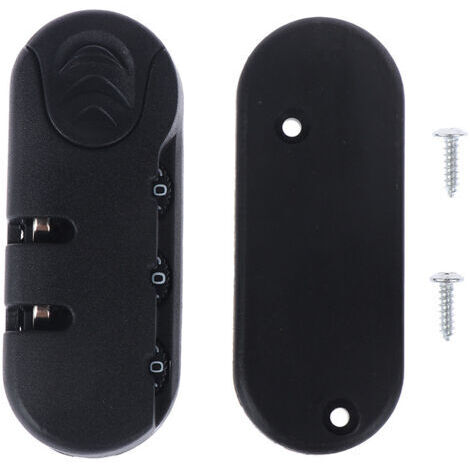 BUNTHAUS Serrure à Combinaison à 3 Chiffres, Serrures à Bagages De Voyage Polyvalentes, Serrure à Combinaison 3 Chiffres, Serrure à Code De Bagage, Verrous De Valise Serrures Fixes Pour Fermeture écla
