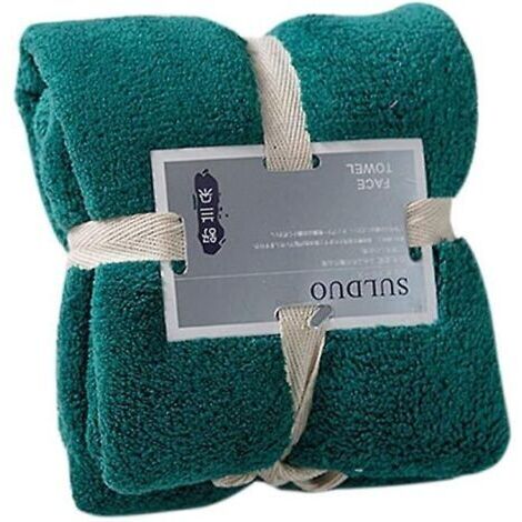 BUNTHAUS Serviette absorbante, serviette de bain en velours de corail, idéale pour absorbant