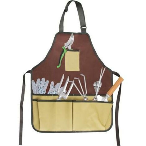 BUNTHAUS Tablier de Jardinage, Réglable Tablier de Jardin Imperméable, Tablier Jardin, Tablier Multi-Outils pour Hommes et Femmes, Résistant l\\'Usure et Antisalissure, Incontournable pour Jardiniers