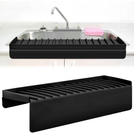 BUNTHAUS Tapis de Robinet en Silicone, Pare éclaboussures pour évier de Cuisine, Protection Anti Éclaboussures pour Robinet d'Évier,Tampons de Robinet en Silicone,Accessoire pour Cuisine et Salle deBa