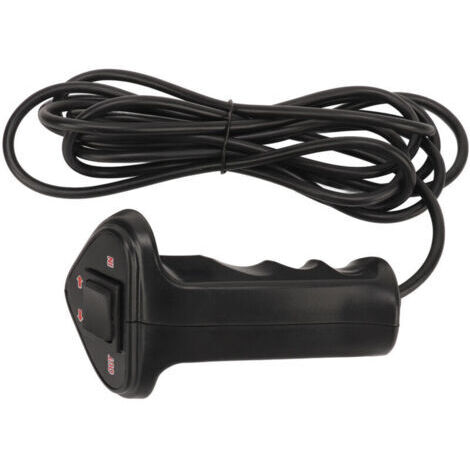 BUNTHAUS Télécommande manuelle filaire pour treuil, contrôleur résistant aux intempéries pour élévateurs de camions 12 V-24 V 250 A