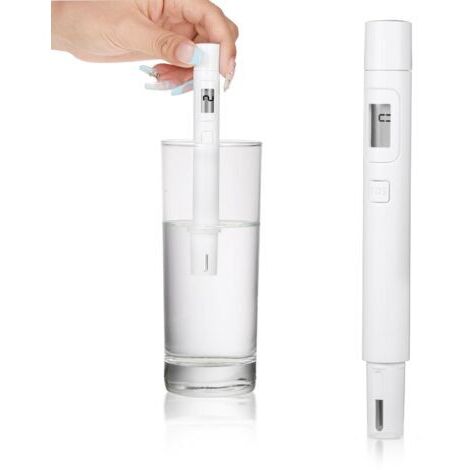 BUNTHAUS Testeur d'eau TDS, testeur de qualité de l'eau PPM, testeur de qualité de l'eau potable, piscine, aquarium, piscines et laboratoire, conductimètre avec haute précision et écran LCD