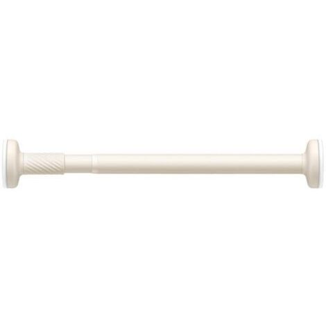 BUNTHAUS Tringle Rideau RéGlable, Tringle à Rideaux Robuste, Tringle à Rideau à Tension,pour Chambre à Coucher,Cuisine, Salon, Terrasse, Ferme, avec Installation Facile et De(Size0.7 1.2m,Colorblanc c