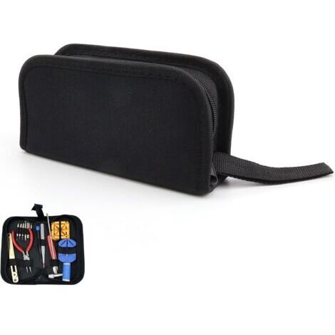 BUNTHAUS Trousse à Outils, Sacoche Outils avec Fermeture Eclair et 13 Anneaux Réglables, Tool Organizer Bag Portable et Idéal pour les Plombiers, Artisans et Electriciens
