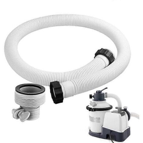 BUNTHAUS Tuyau de remplacement pour piscine hors sol, pompe de filtration, tuyau de remplacement rsistant aux UV pour piscines hors sol, accessoires de piscine