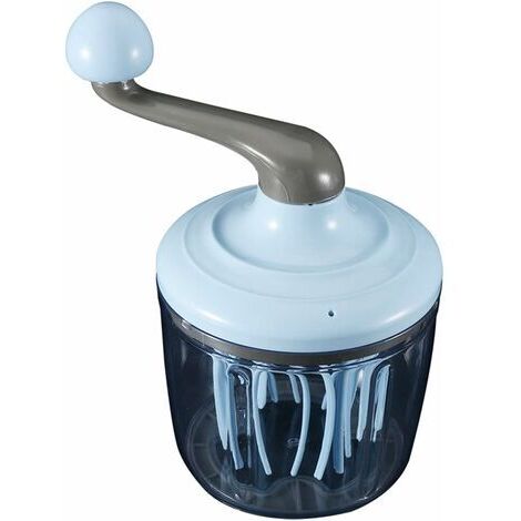 BUNTHAUS Type Manuel de Fabricant de Mousse de Fouet de Crème d'Oeufs, Outil Manuel De Cuisine De Batteur d'Oeufs 1100ml