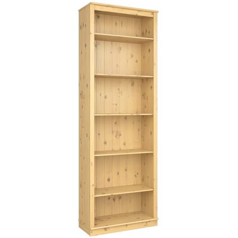 Buple Regal , Bücherregal 5 Ablagen gebeitzt gewachst.