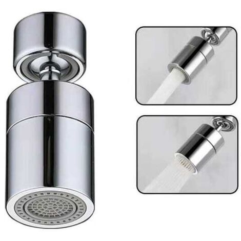 Burbuja universal extendida, grifo giratorio antisalpicaduras, para rociador bucal, cepillado, enjuague bucal, filtración y limpieza. 272422 mm