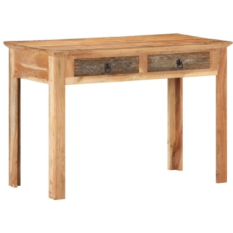 Vidaxl - Bureau 110x50x75 cm Bois de récupération massif