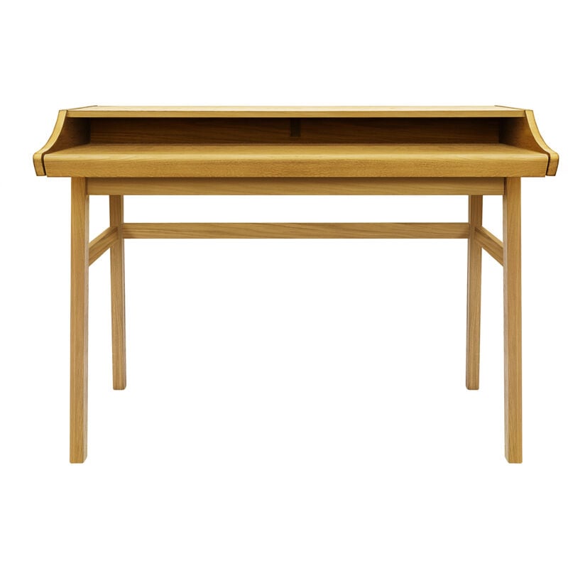Bureau 115x44x83,5 cm en placage chêne