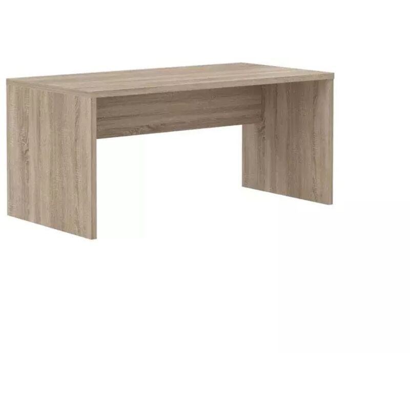 Meubletmoi - Bureau 160 cm décor chêne clair - opio