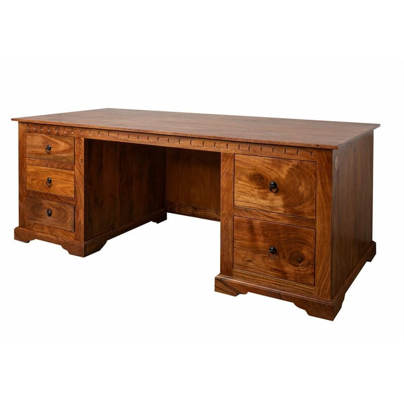 Bureau 180x80 Acacia laqué Miel oxford 0529