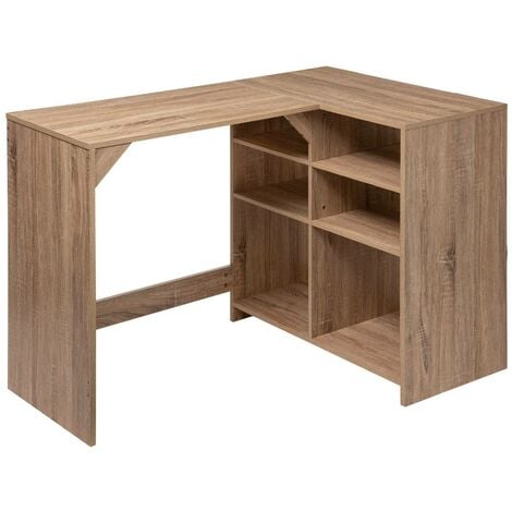 Bureau 6 cases mix n  modul effet chêne naturel - 5five