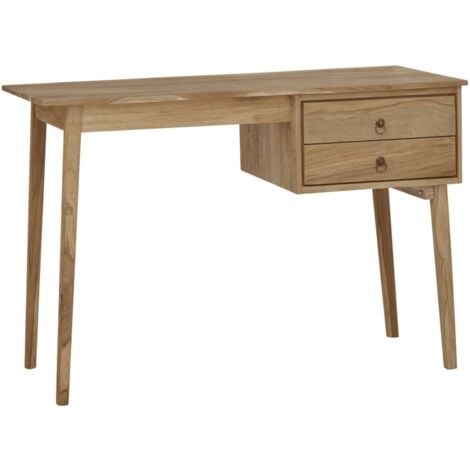 ib laursen petit rangement de bureau 2 tiroirs bois recycle vintage -  Kdesign