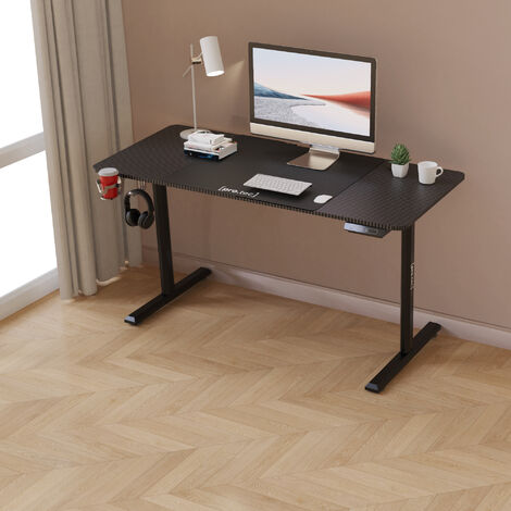 VEVOR Poste de Travail Réglable en Hauteur 14-51 cm Convertisseur de Bureau  Debout 91,5x60