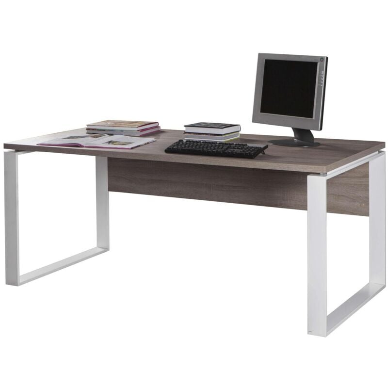 Bureau avec pieds en métal Chêne Sonoma170 x 80 x 74,5
