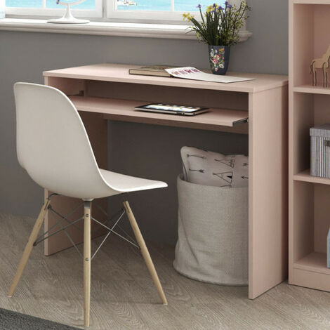 Bureau informatique 80x75x50 cm avec roulettes