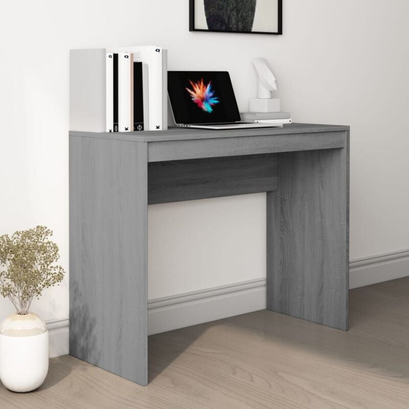 Vidaxl - Bureau Sonoma gris 90x40x72 cm Bois d'ingénierie