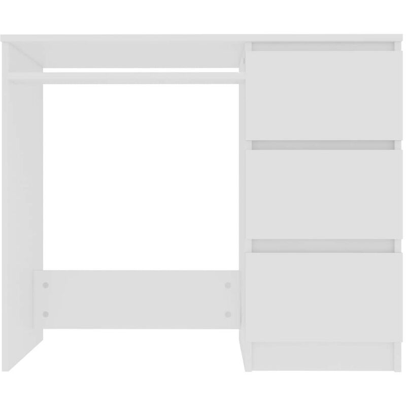 Bureau Blanc 90x45x76 Bureau Blanc 90x45x76