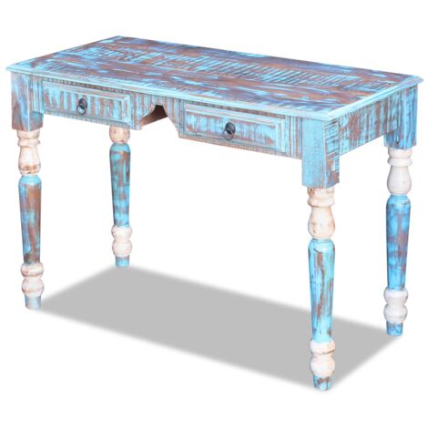 Bureau Bois de récupération massif vidaXL