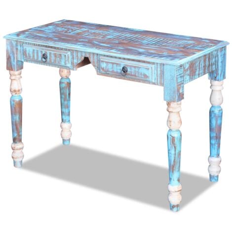 Bureau Bois de récupération massif vidaXL
